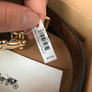 Coach Other - Coach Small Pet Collar - Gold/Khaki Coach Other - Coach Small Pet Collar - Gold/Khaki